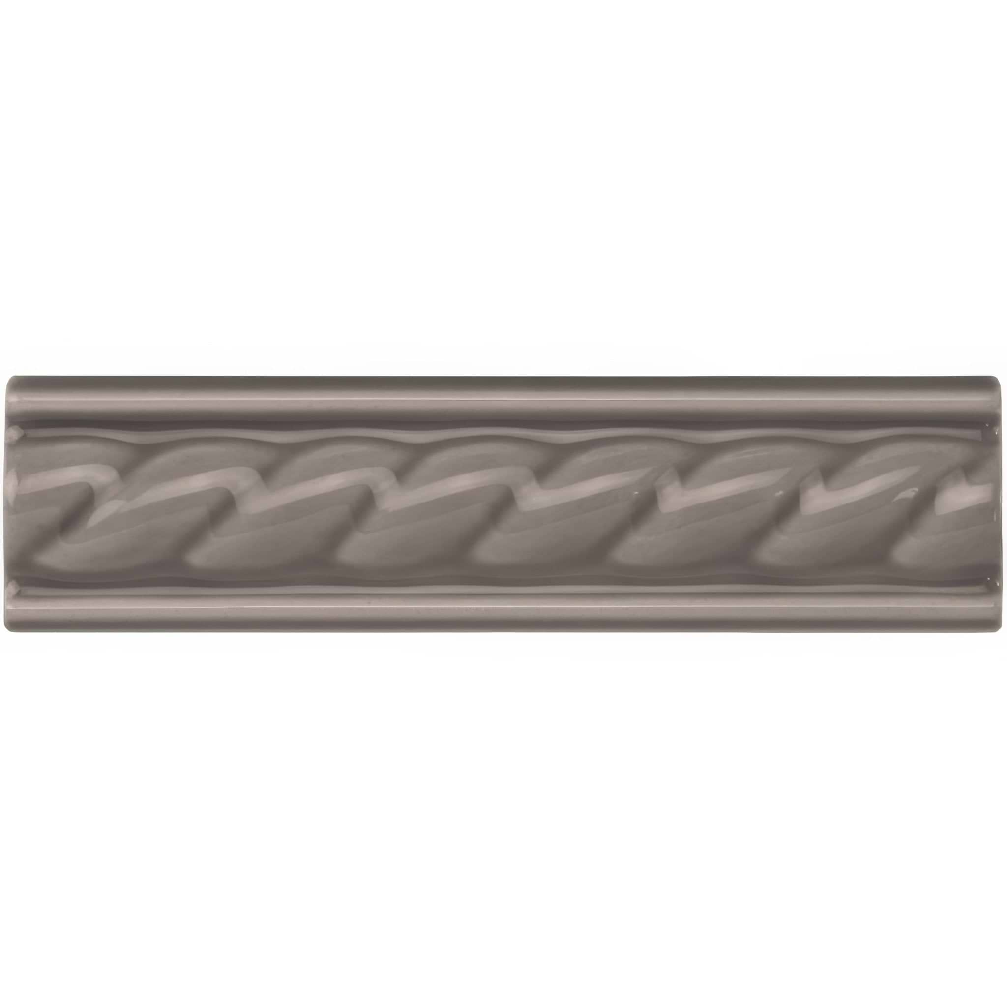 Charcoal Grey Rope Moulding - Hyperion Tiles