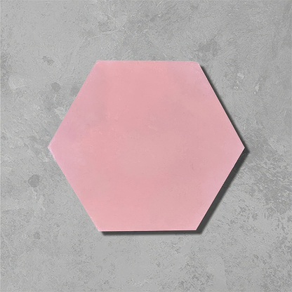 Cherry Red Hexagonal Tile - Hyperion Tiles