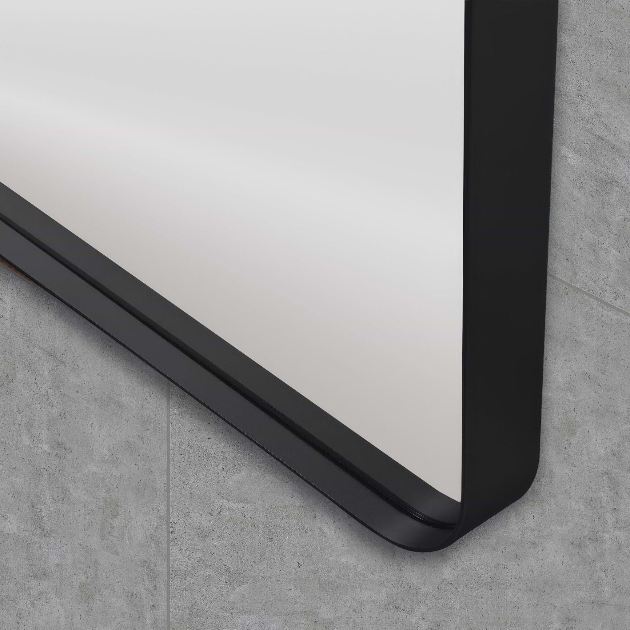 City Mirror 150x50cm Black - Hyperion Tiles