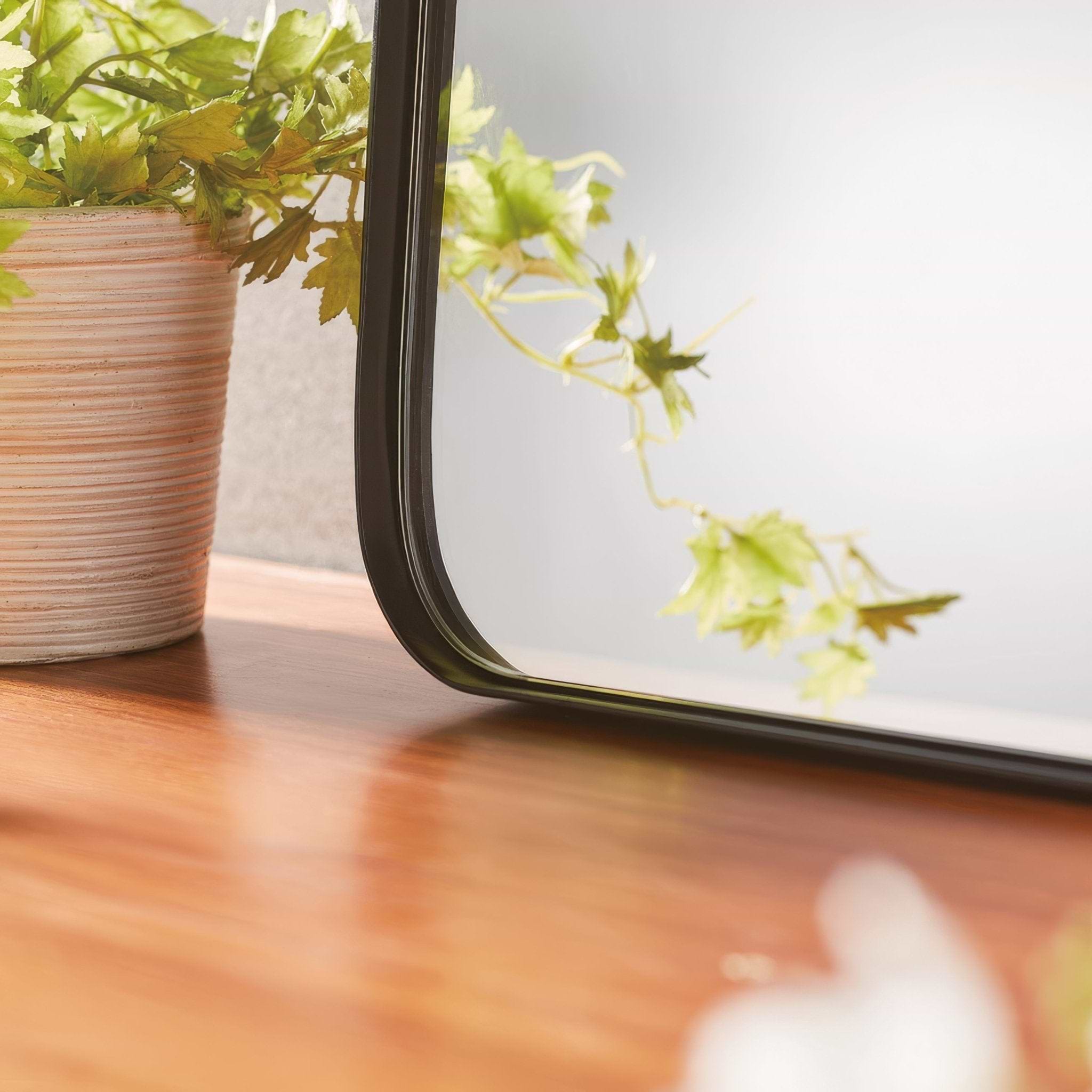 City Mirror 50x75cm Black - Hyperion Tiles