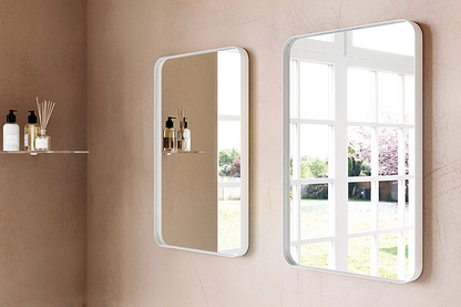 City Mirror 50x75cm White - Hyperion Tiles