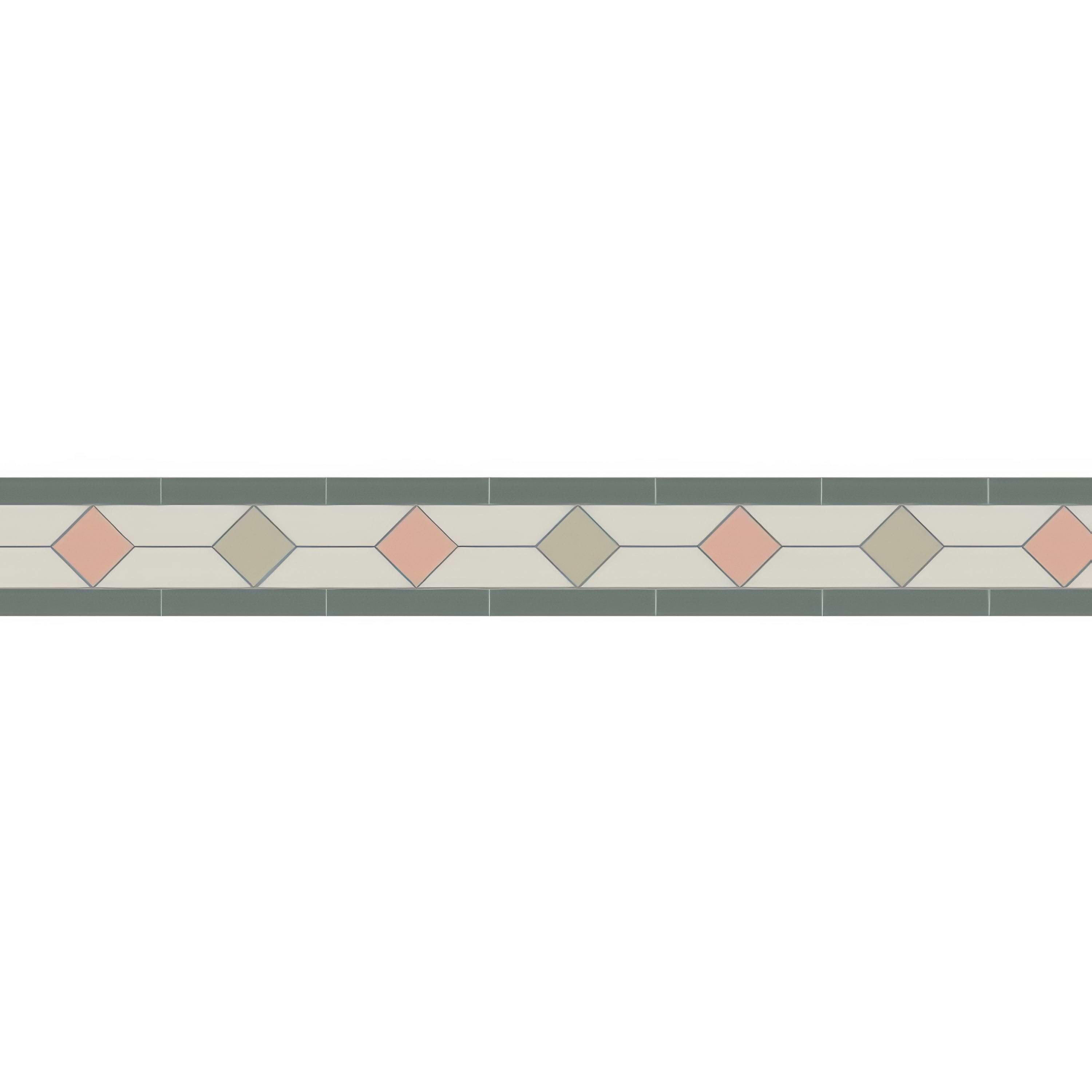 Clare Carnation Pink, Chester Mews, Dover White & Revival Grey