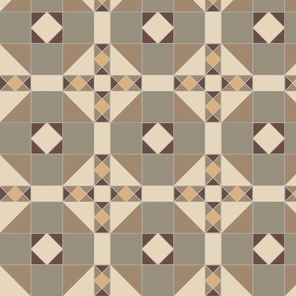 Colchester Holkham Dune, White, Old London & Brown By Hyperion Tiles