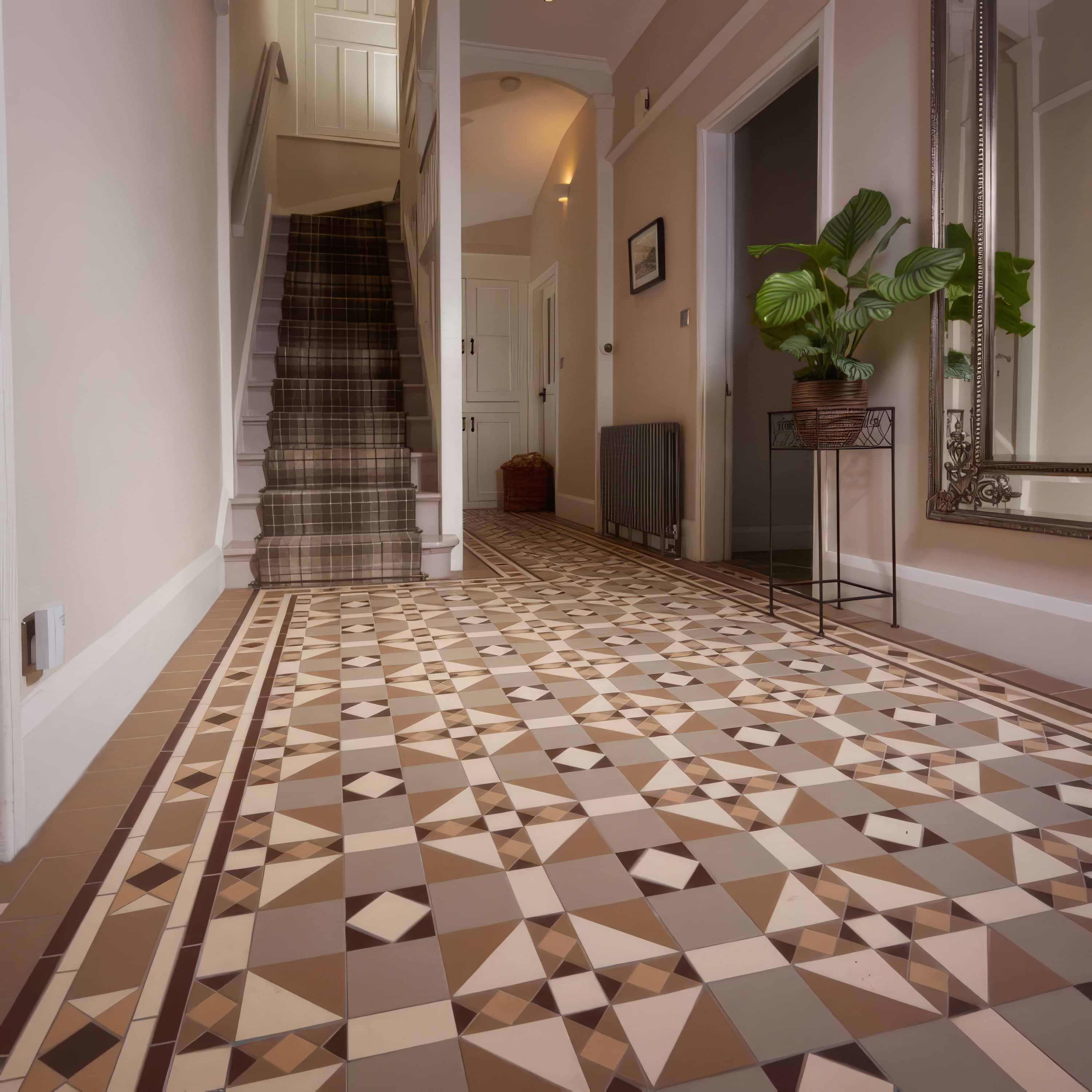 Colchester Holkham Dune, White, Old London & Brown By Hyperion Tiles