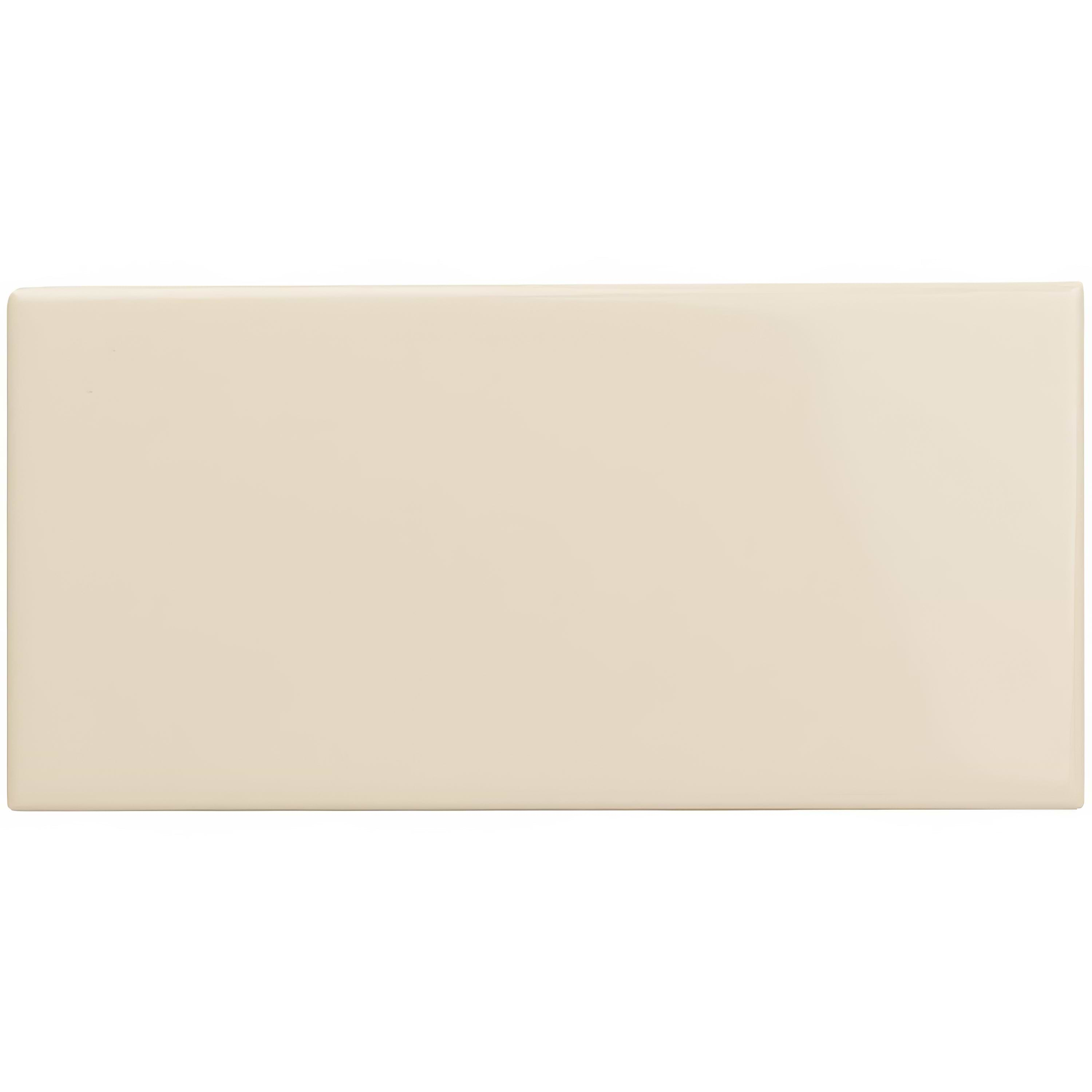 County White Rounded Short Edge - Hyperion Tiles