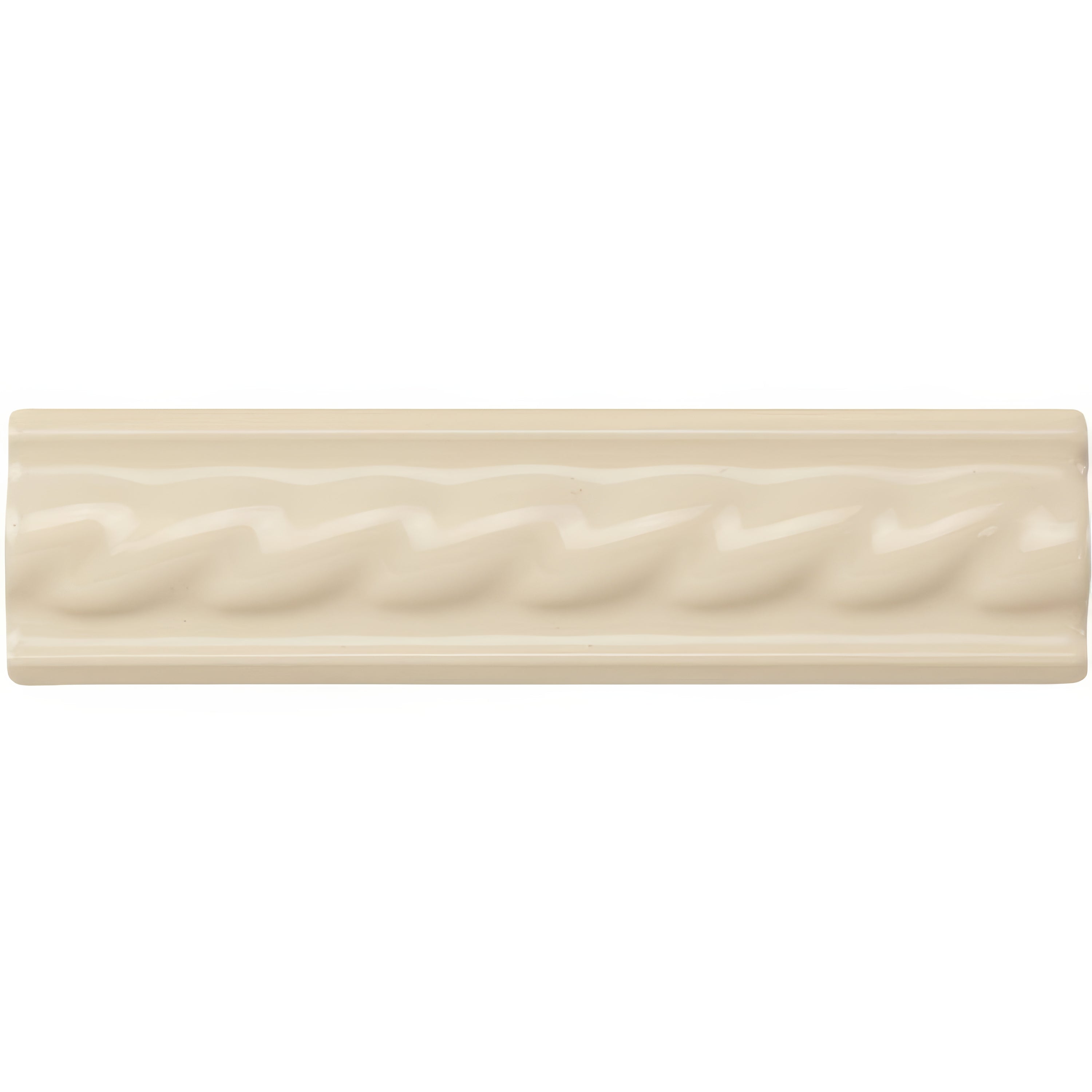 County White Rope Moulding - Hyperion Tiles