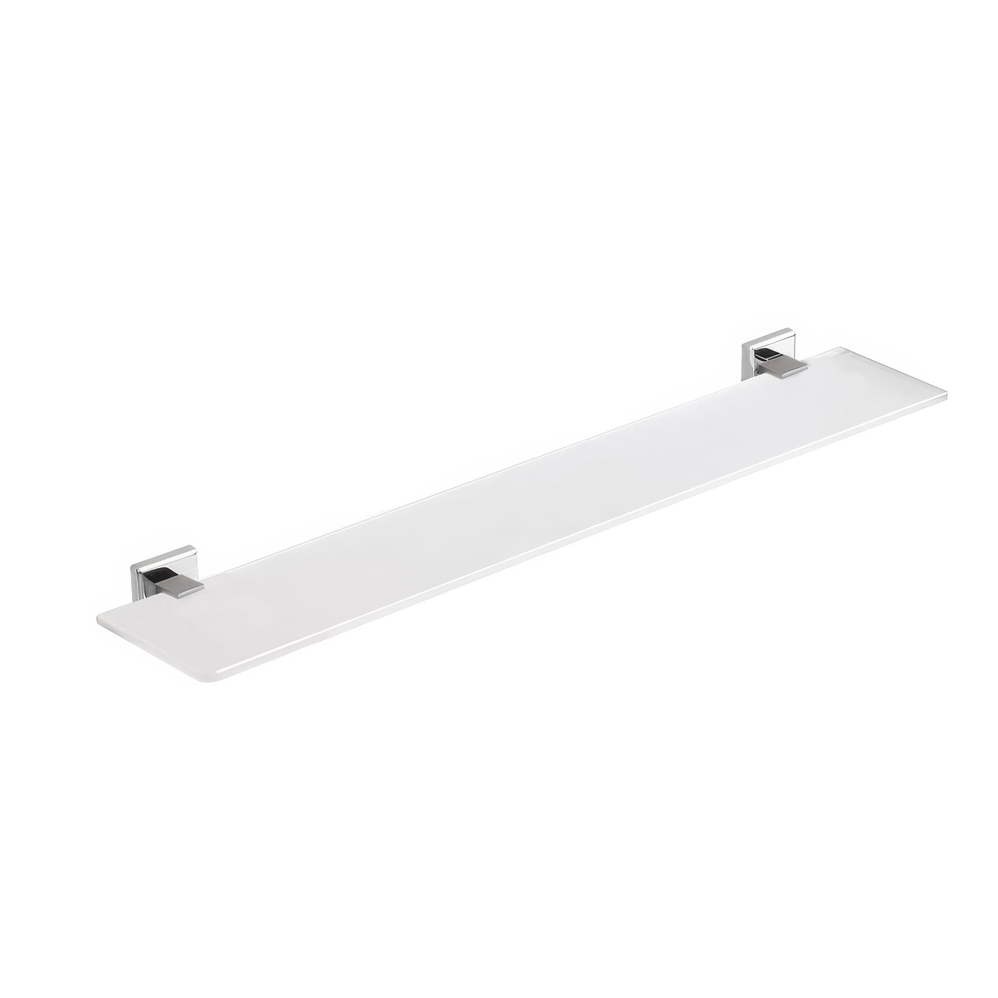Colorado Glass Shelf 57cm Chrome - Hyperion Tiles