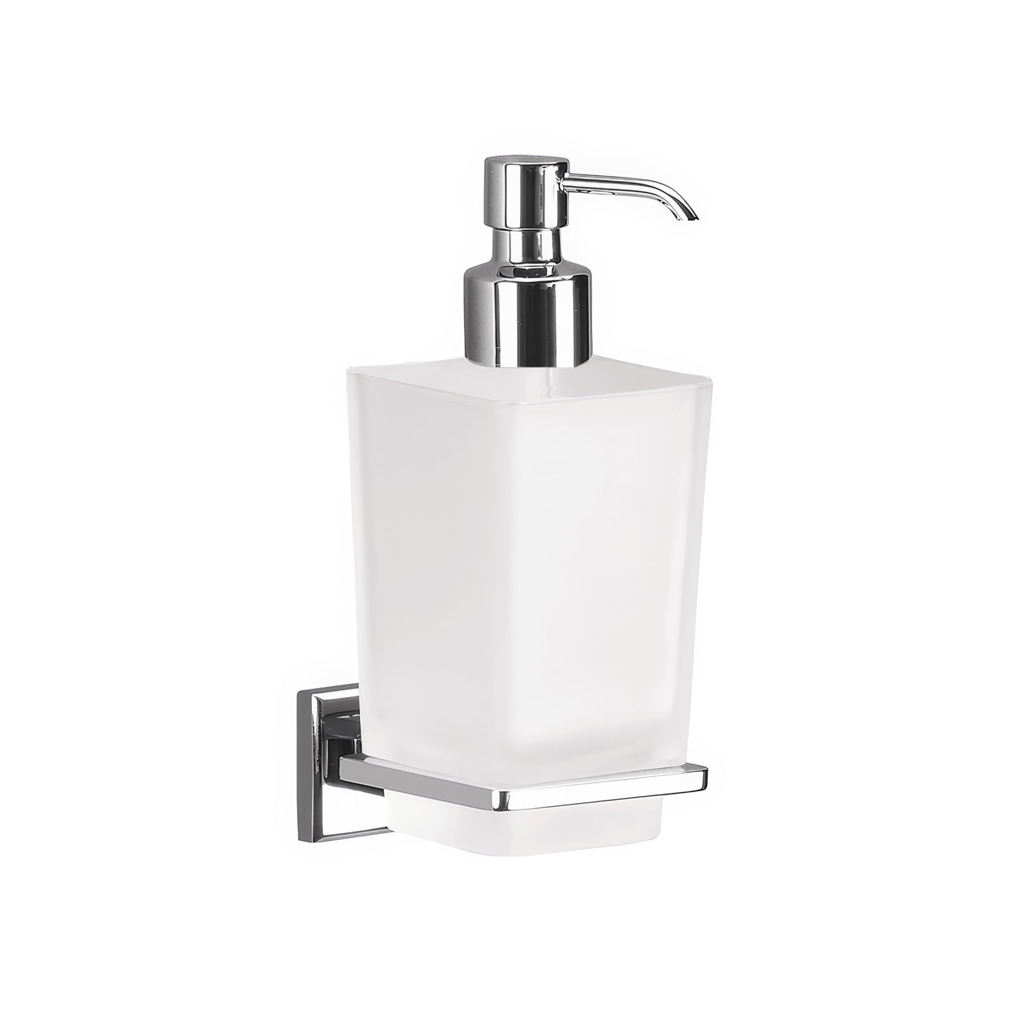 Colorado Glass Soap Dispenser Chrome - Hyperion Tiles