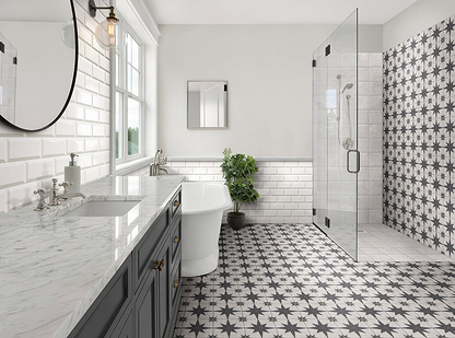 Compass White - Hyperion Tiles