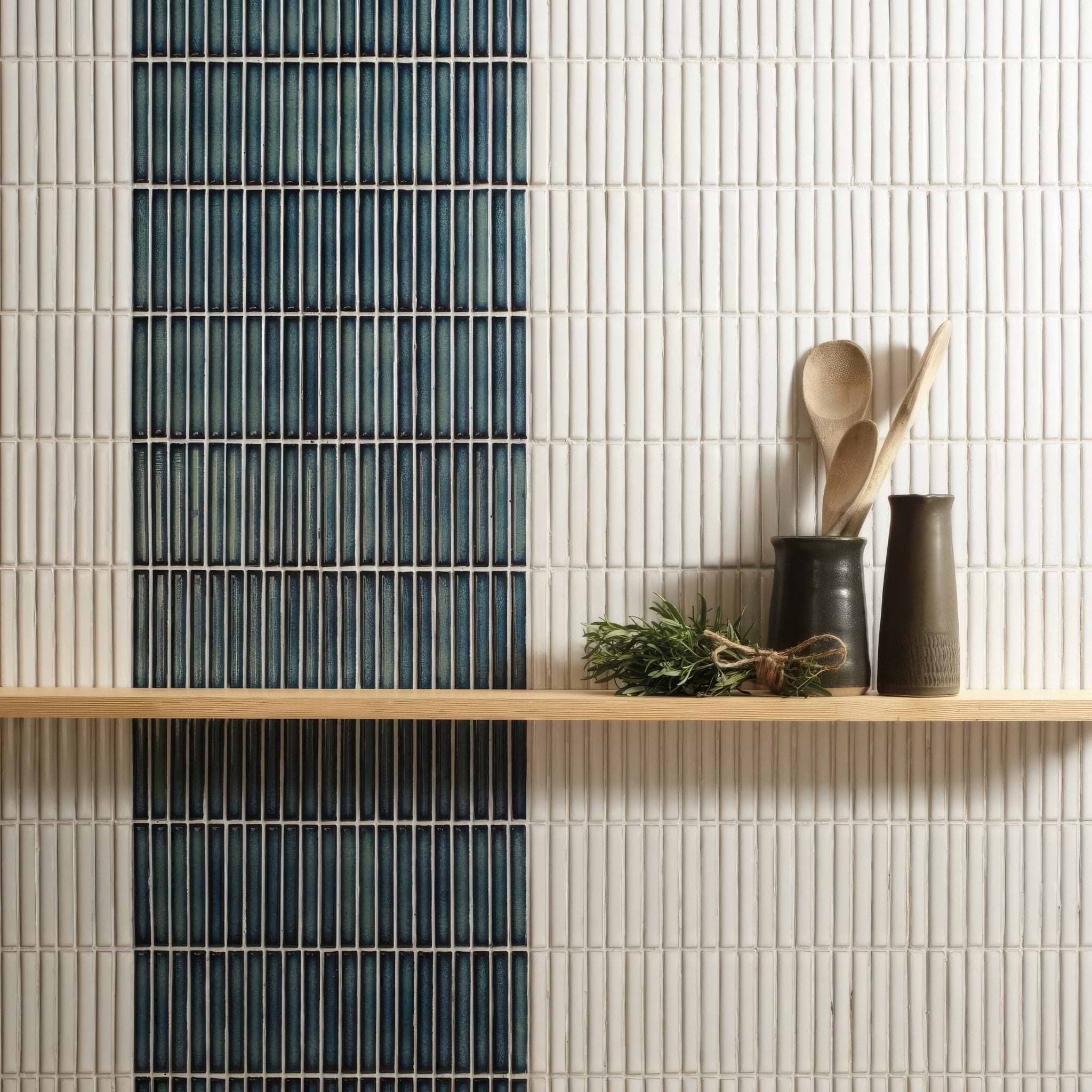Copenhagen Kit Kat White Mosaic - Hyperion Tiles