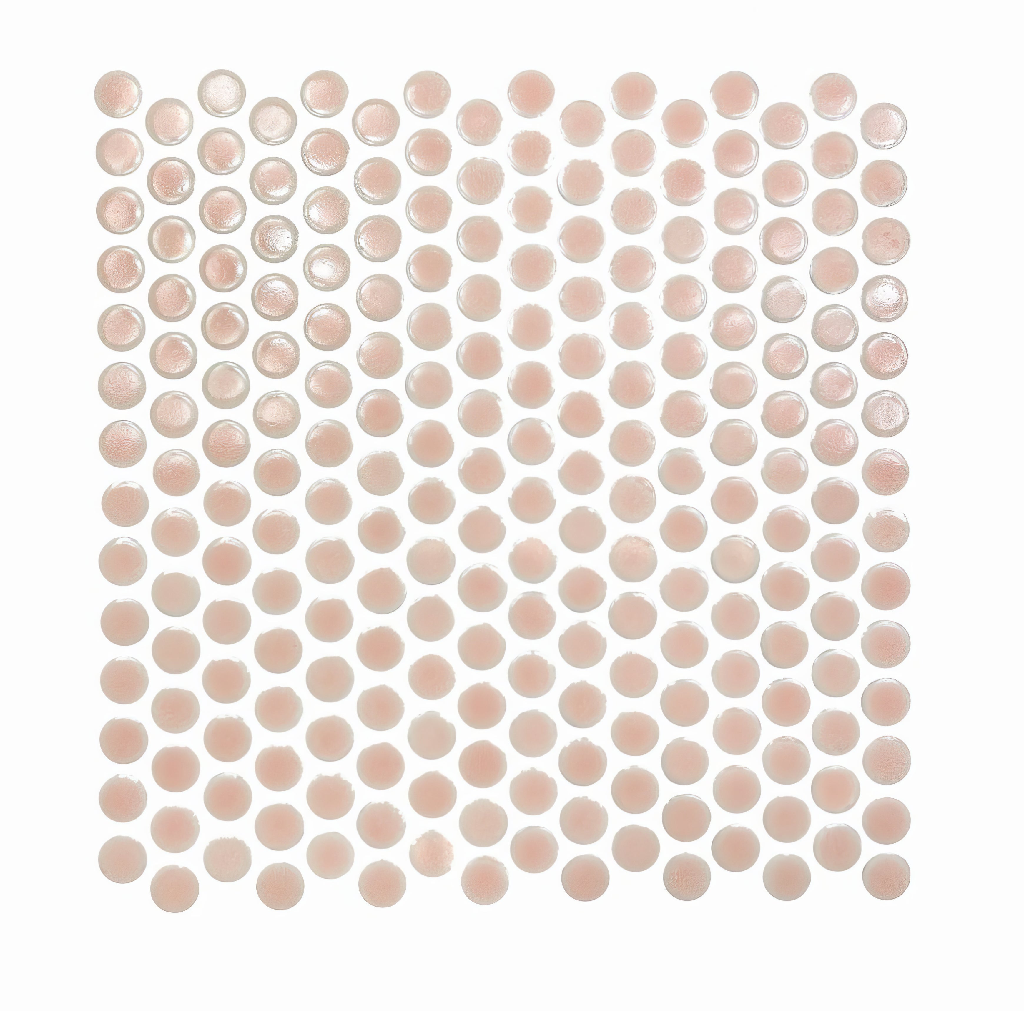 Copenhagen Penny Round Pink Mosaic - Hyperion Tiles