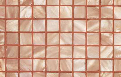 Copper 25mm Square - Hyperion Tiles