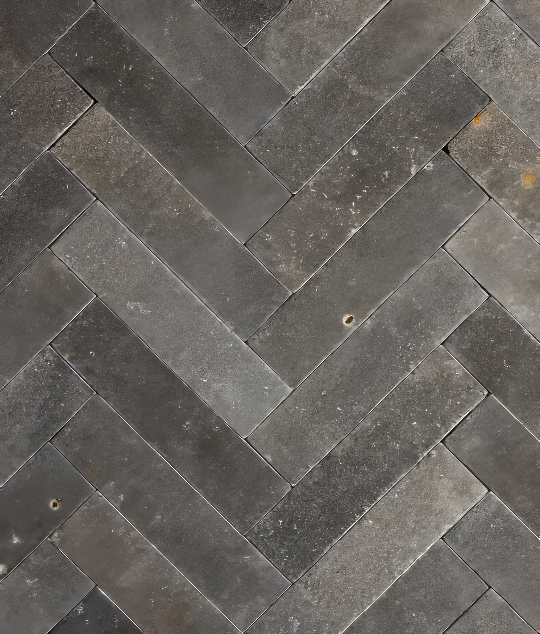 Corfe Limestone Tumbled & Etched Parquet - Hyperion Tiles