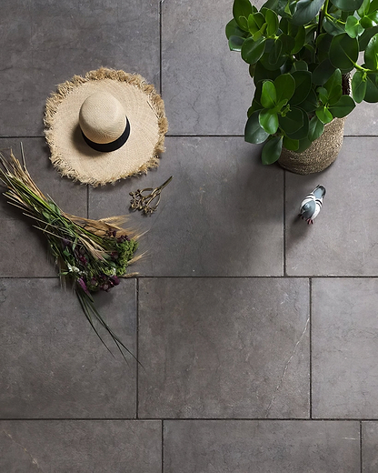 Corfe Limestone Tumbled & Etched Finish - Hyperion Tiles