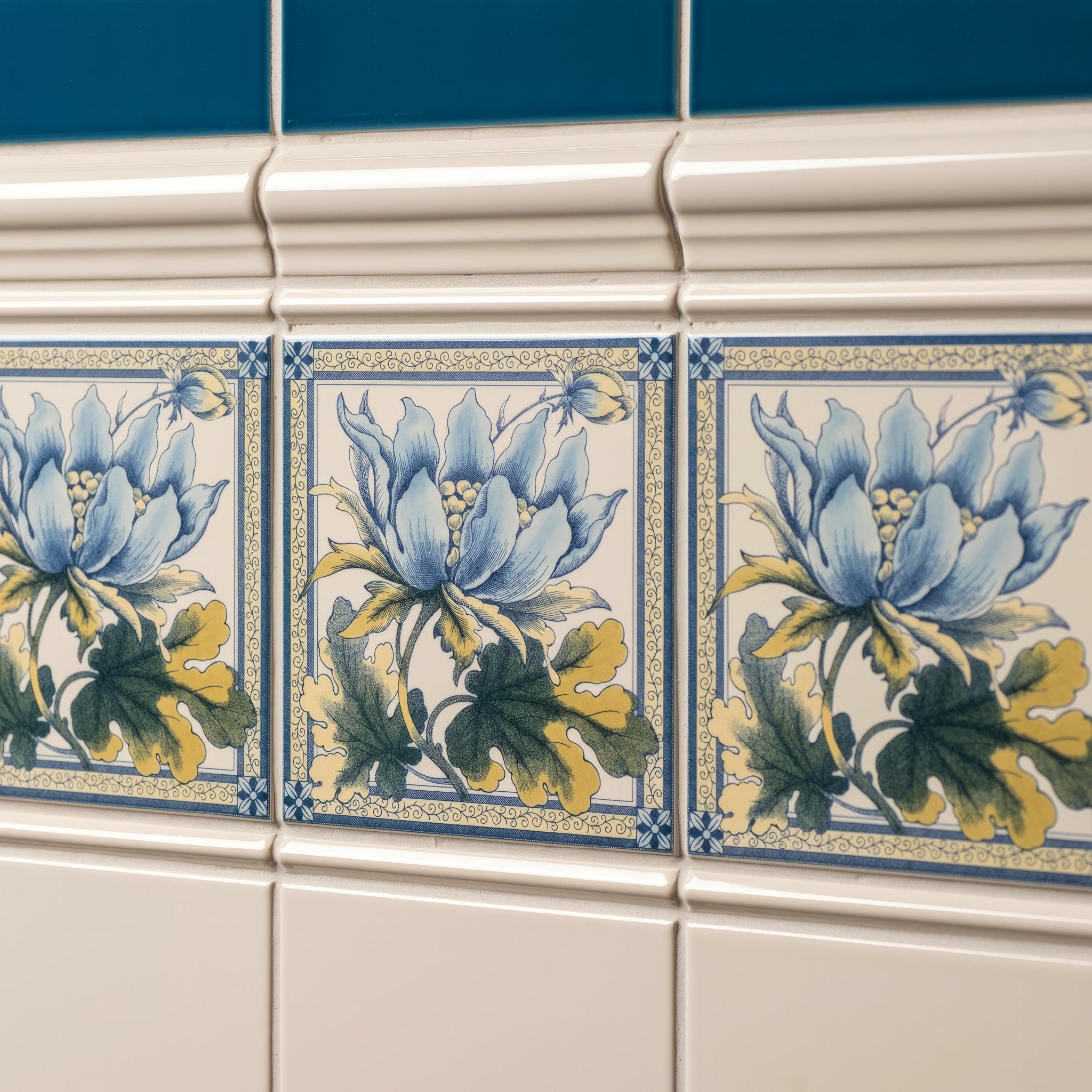 County White Albert Moulding - Hyperion Tiles