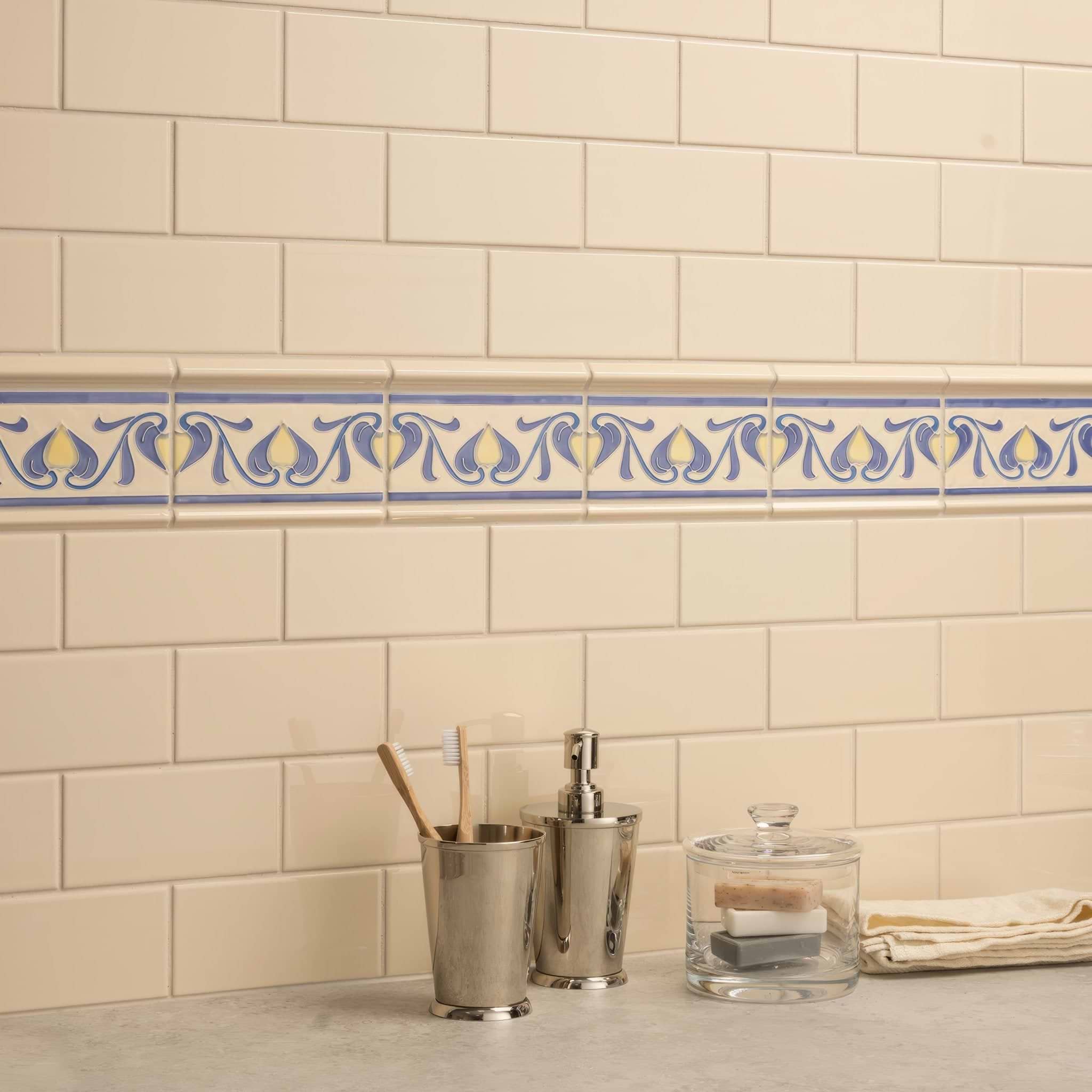 County White Albert Moulding - Hyperion Tiles