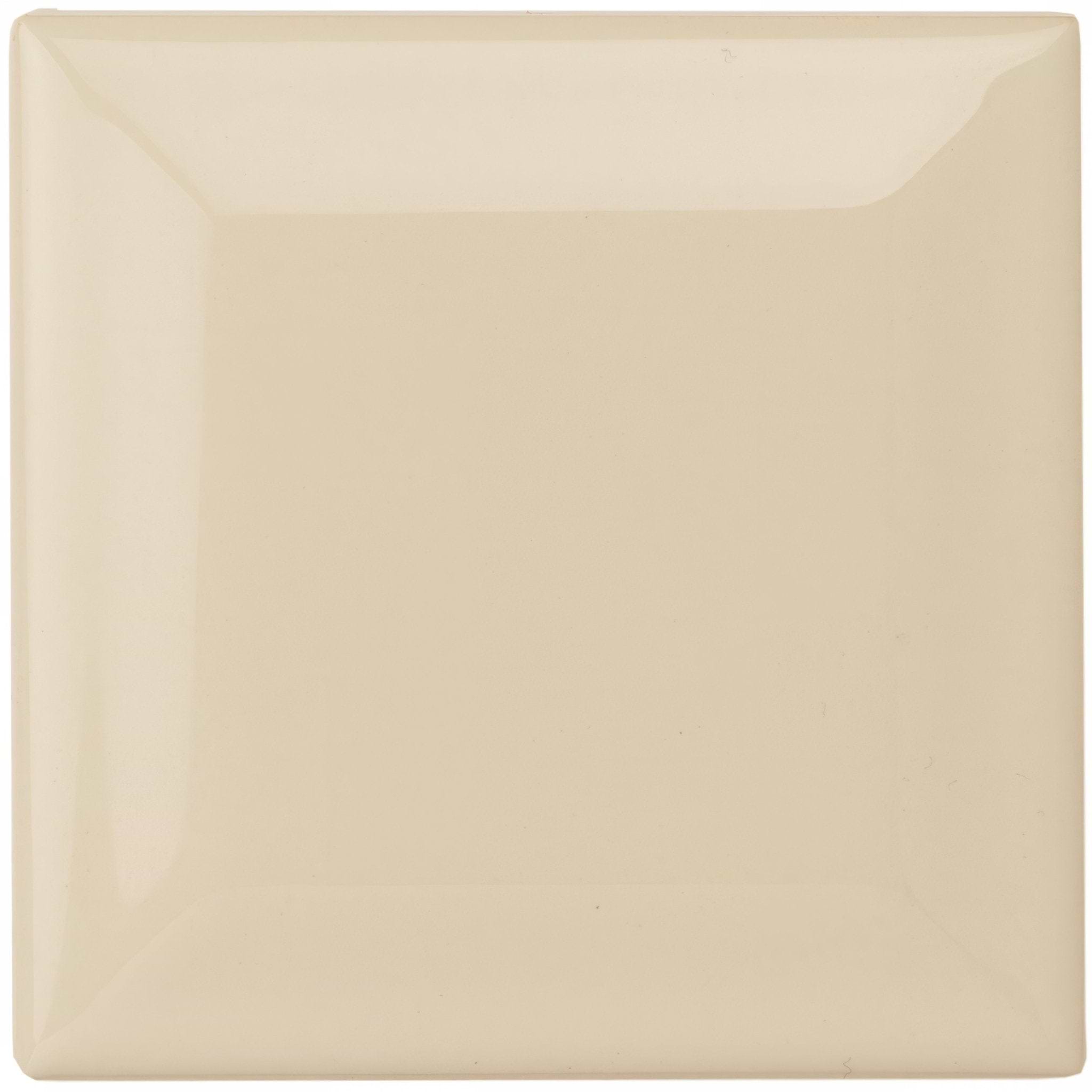 County White Metro Bevelled Tile 75 x 75mm - Hyperion Tiles