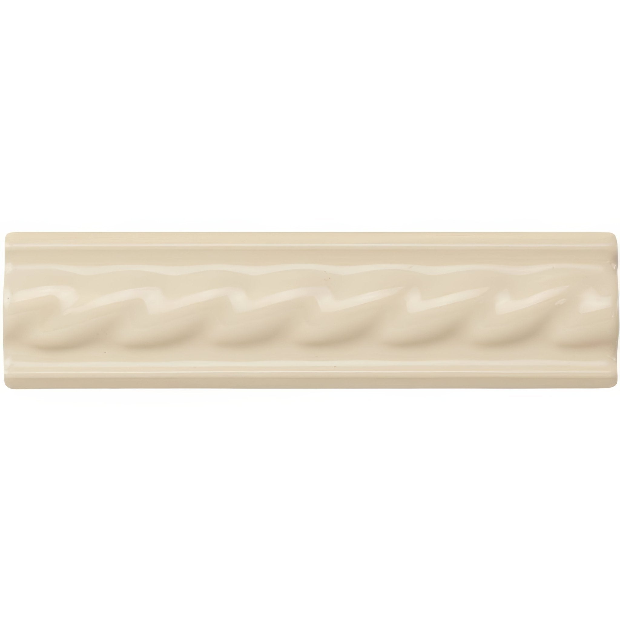 County White Rope Moulding - Hyperion Tiles