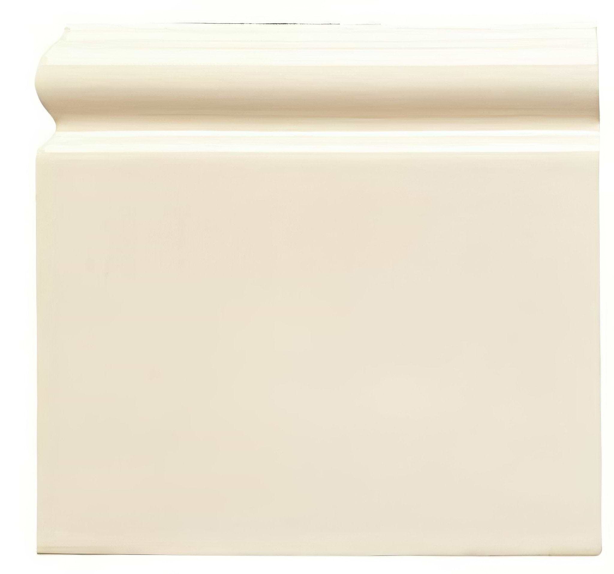 County White Skirting Left Hand Corner - Hyperion Tiles