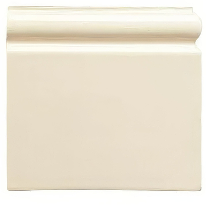 County White Skirting Right Corner - Hyperion Tiles