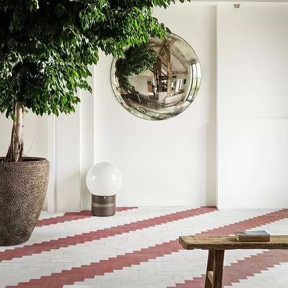 Crimson Herringbone Tile - Hyperion Tiles