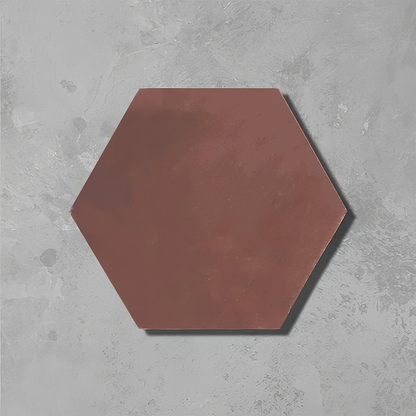 Crimson Hexagonal Tile - Hyperion Tiles