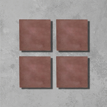 Crimson Square Tile - Hyperion Tiles