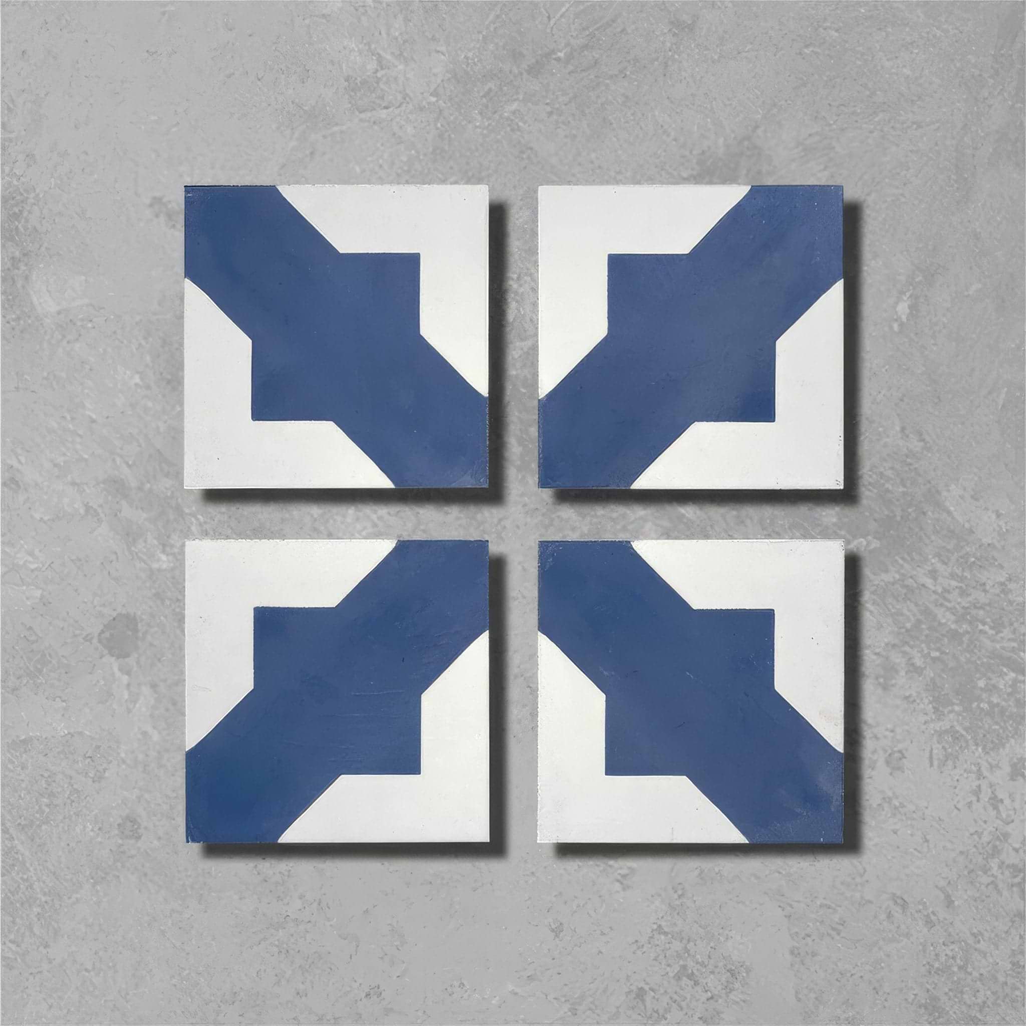 Crosses Navy - Hyperion Tiles