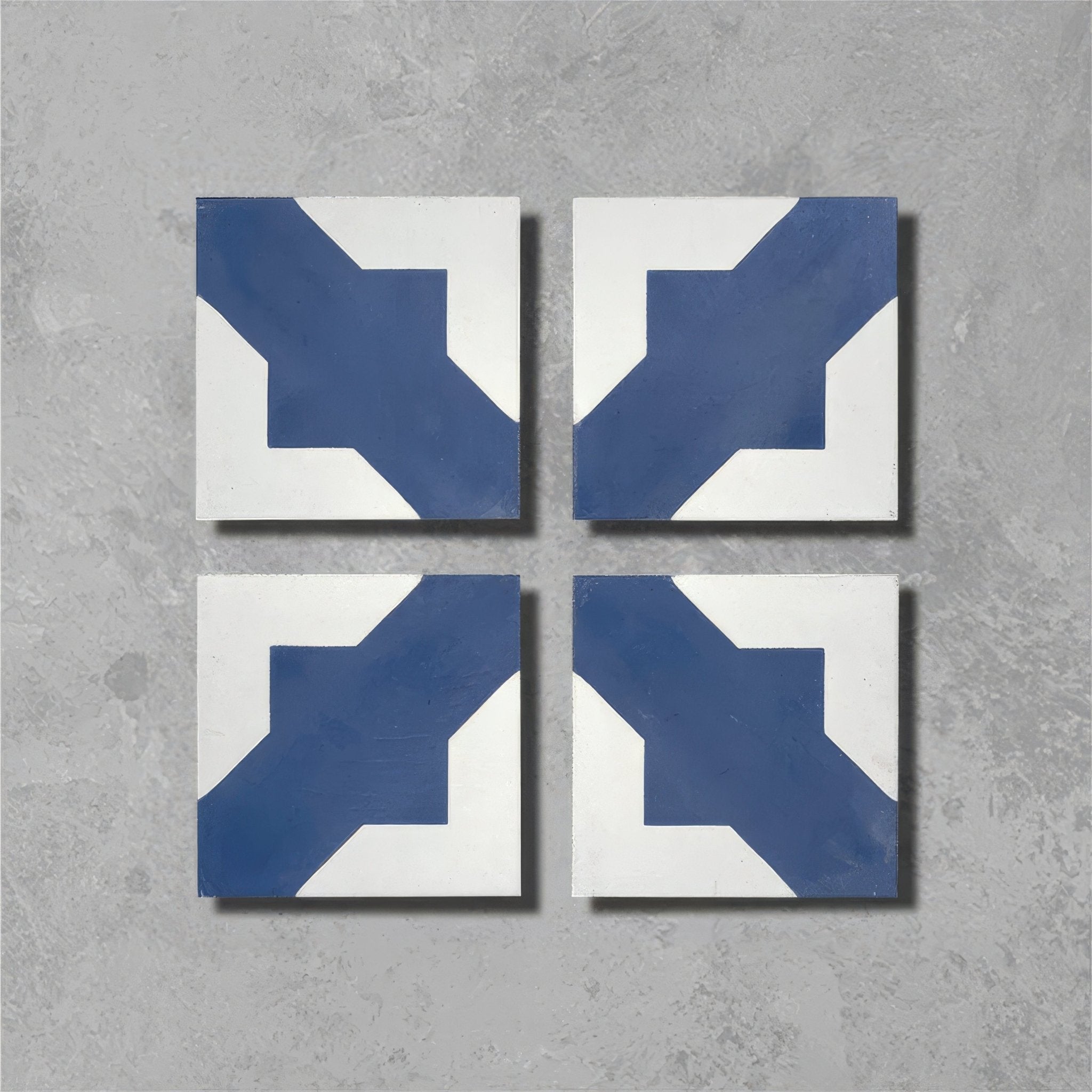 Crosses Navy - Hyperion Tiles