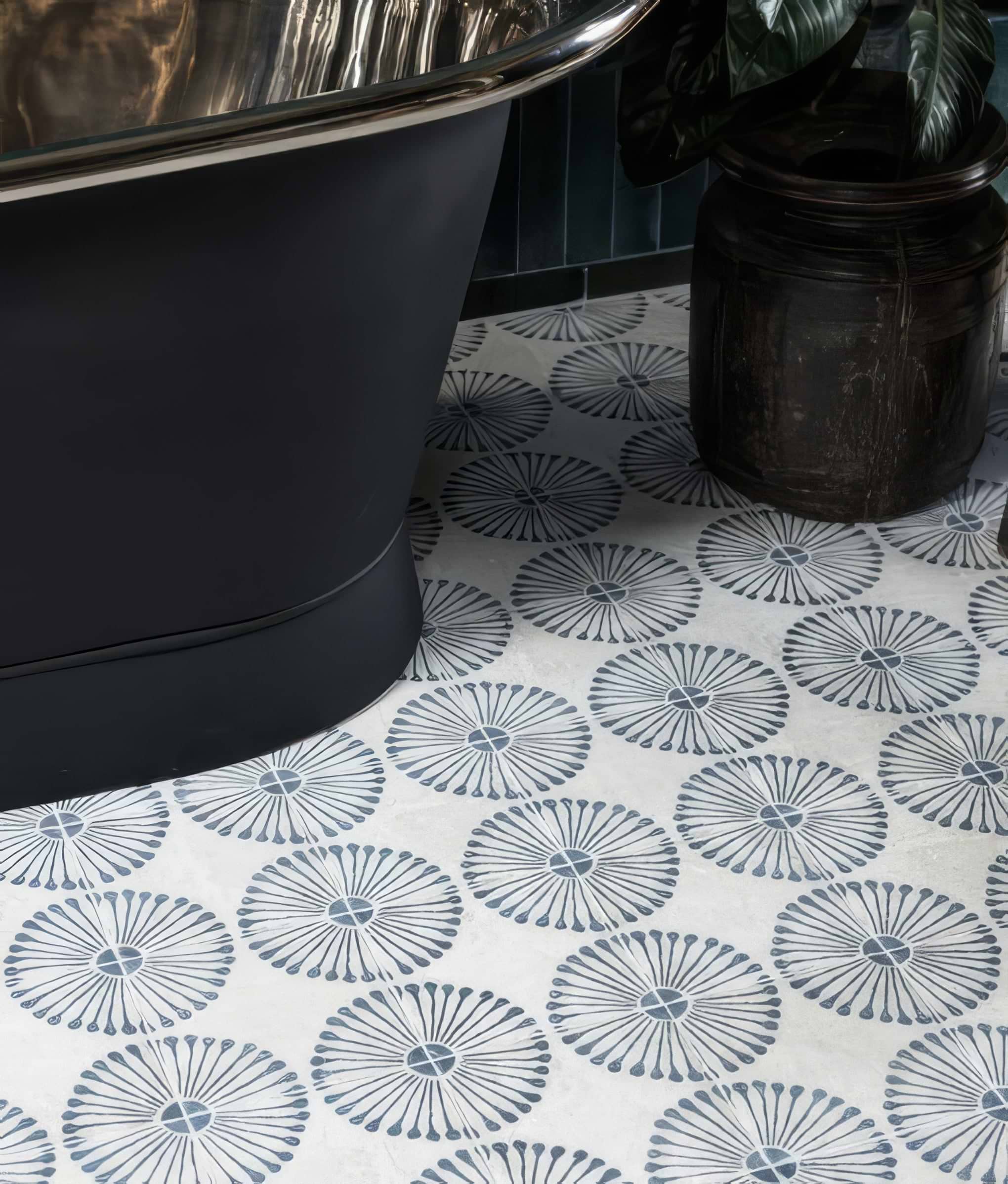 Cuba Porcelain Infantas Blue - Hyperion Tiles