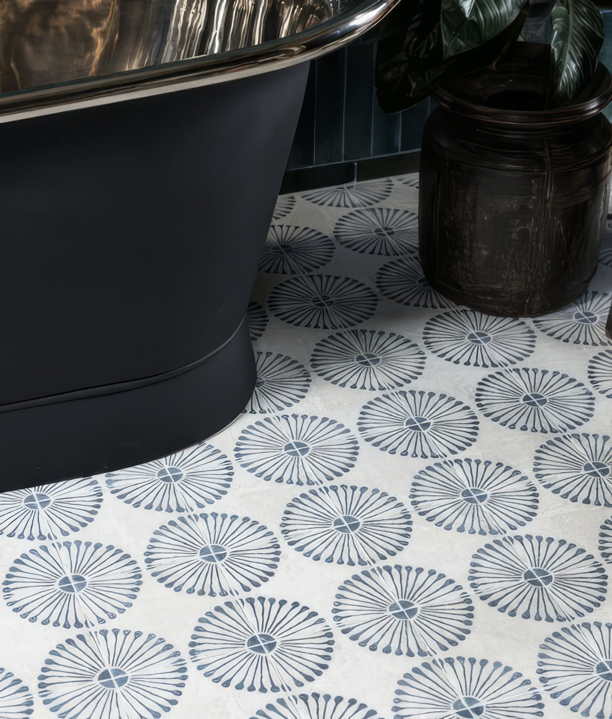 Cuba Porcelain Infantas Blue - Hyperion Tiles