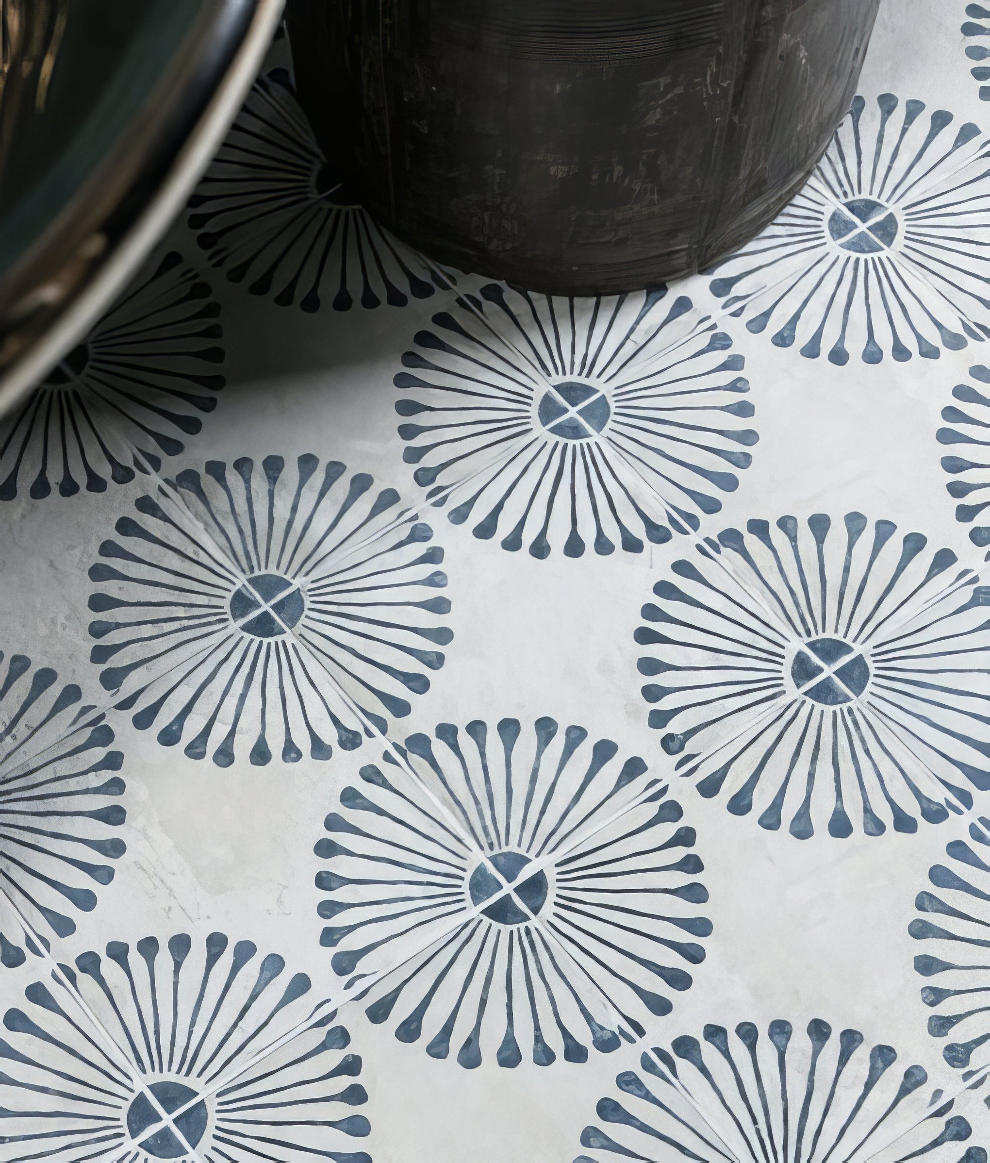 Cuba Porcelain Infantas Blue - Hyperion Tiles