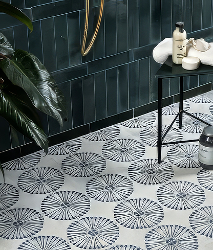 Cuba Porcelain Infantas Blue - Hyperion Tiles