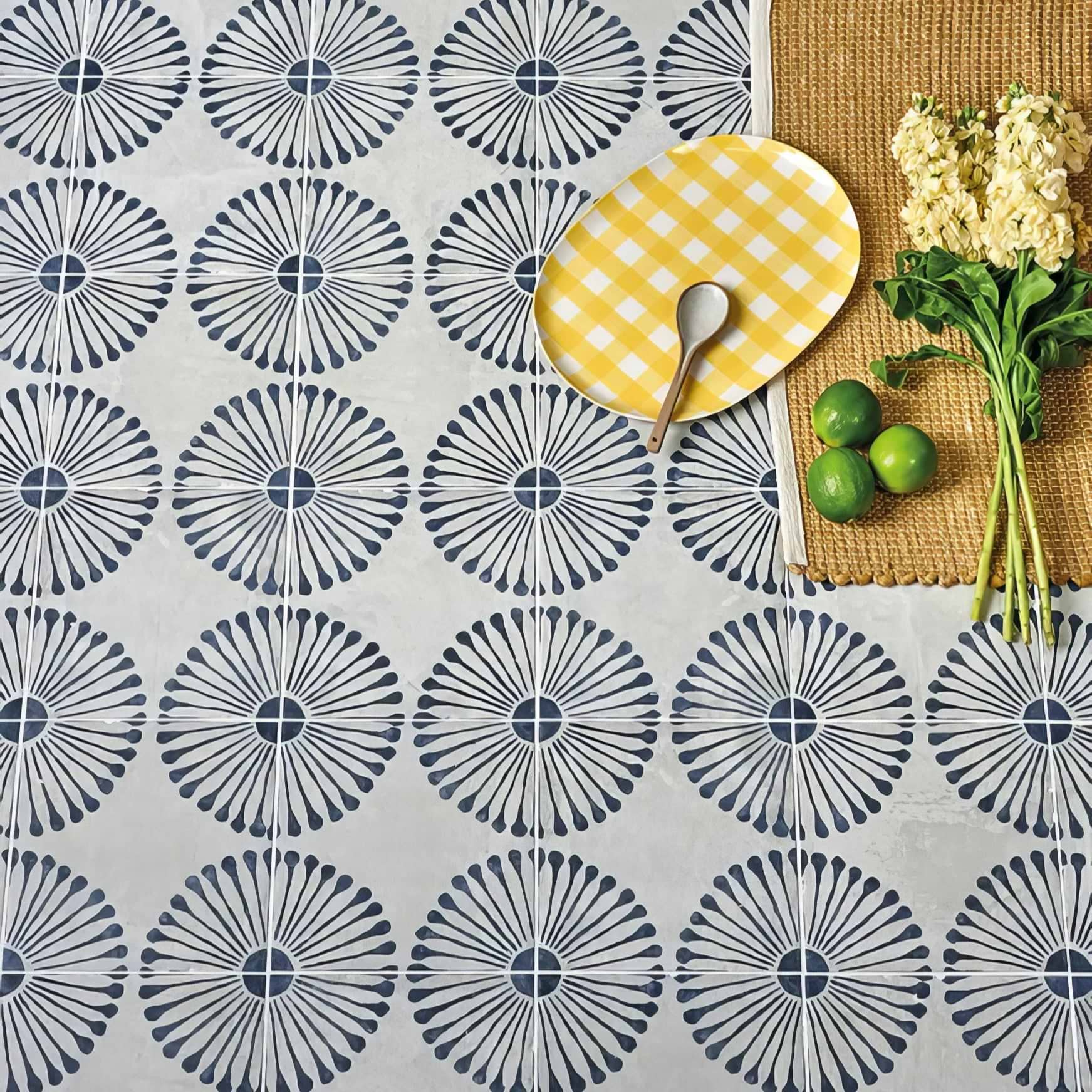 Cuba Porcelain Infantas Blue - Hyperion Tiles