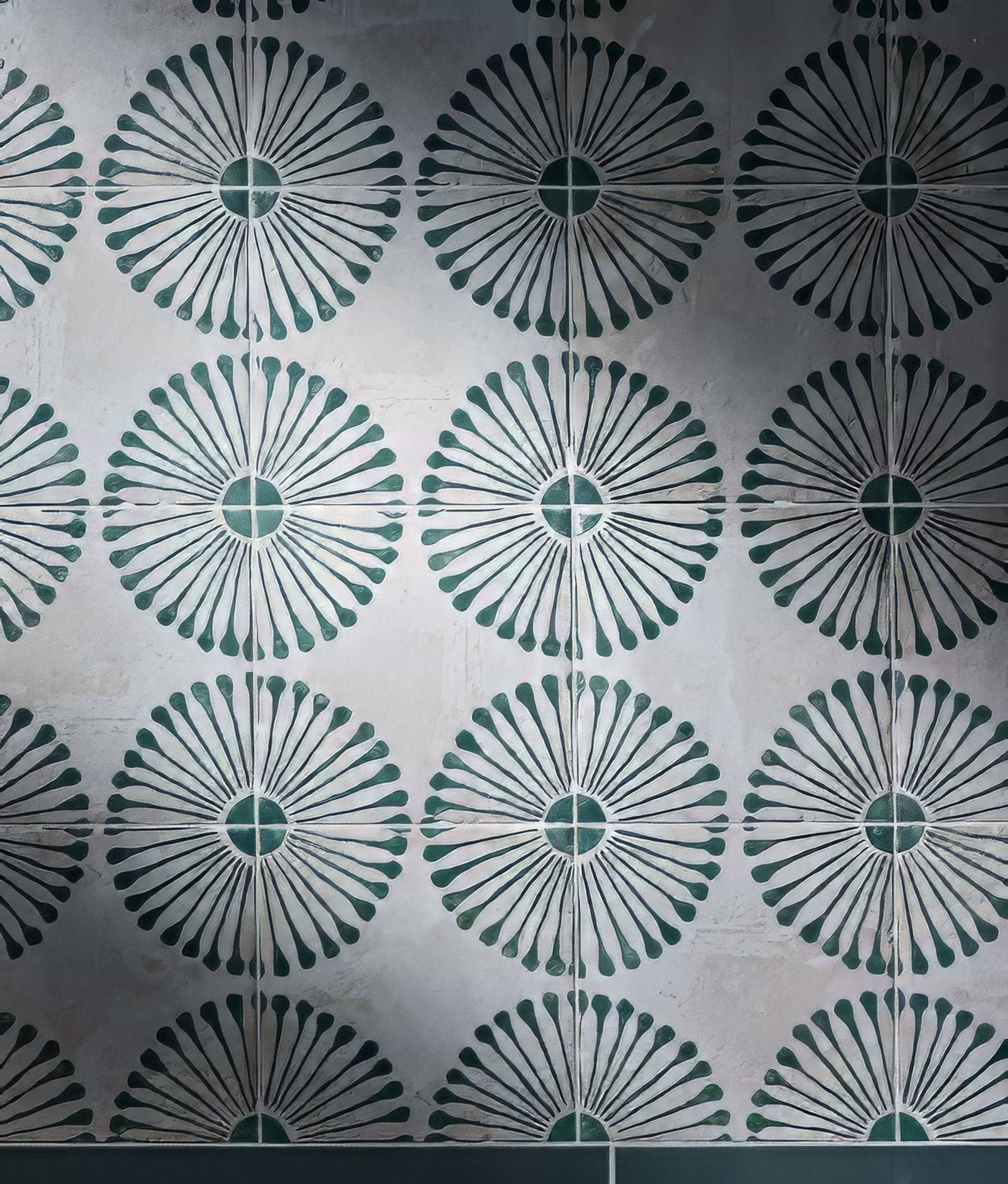 Cuba Porcelain Infantas Green - Hyperion Tiles