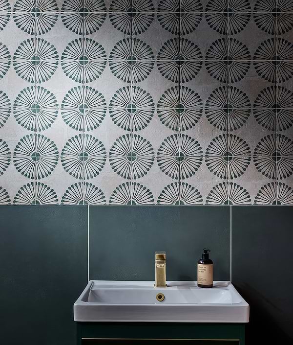 Cuba Porcelain Infantas Green - Hyperion Tiles