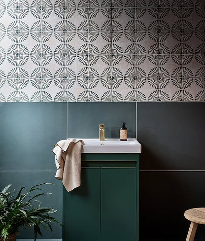 Cuba Porcelain Infantas Green - Hyperion Tiles