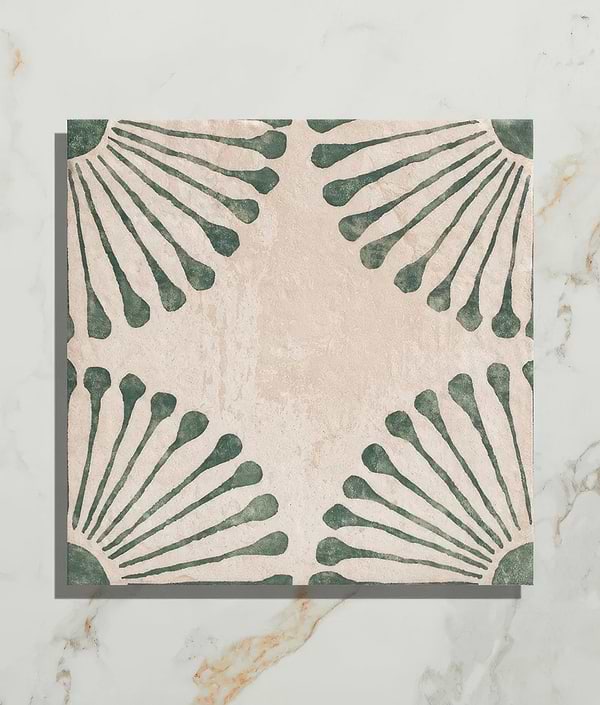 Cuba Porcelain Infantas Green - Hyperion Tiles