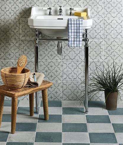 Cuba Porcelain Mint Green Field - Hyperion Tiles