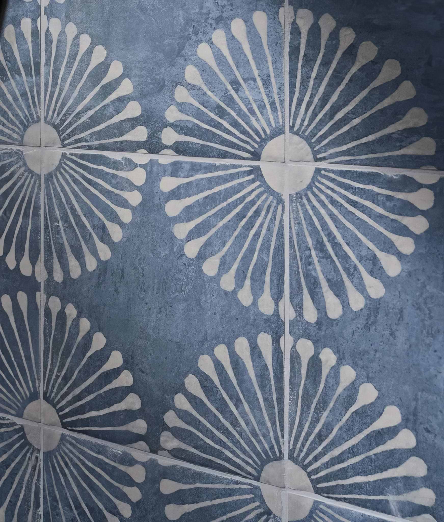Cuba Porcelain Vedado Indigo - Hyperion Tiles