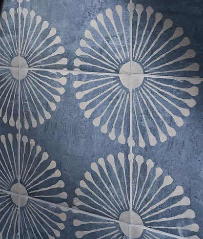 Cuba Porcelain Vedado Indigo - Hyperion Tiles