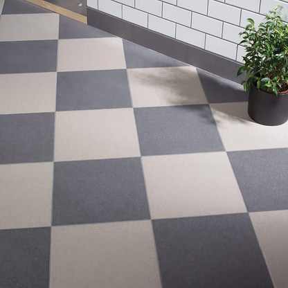 Dark Grey Flat Quarry Tile 300x300x9mm - Hyperion Tiles