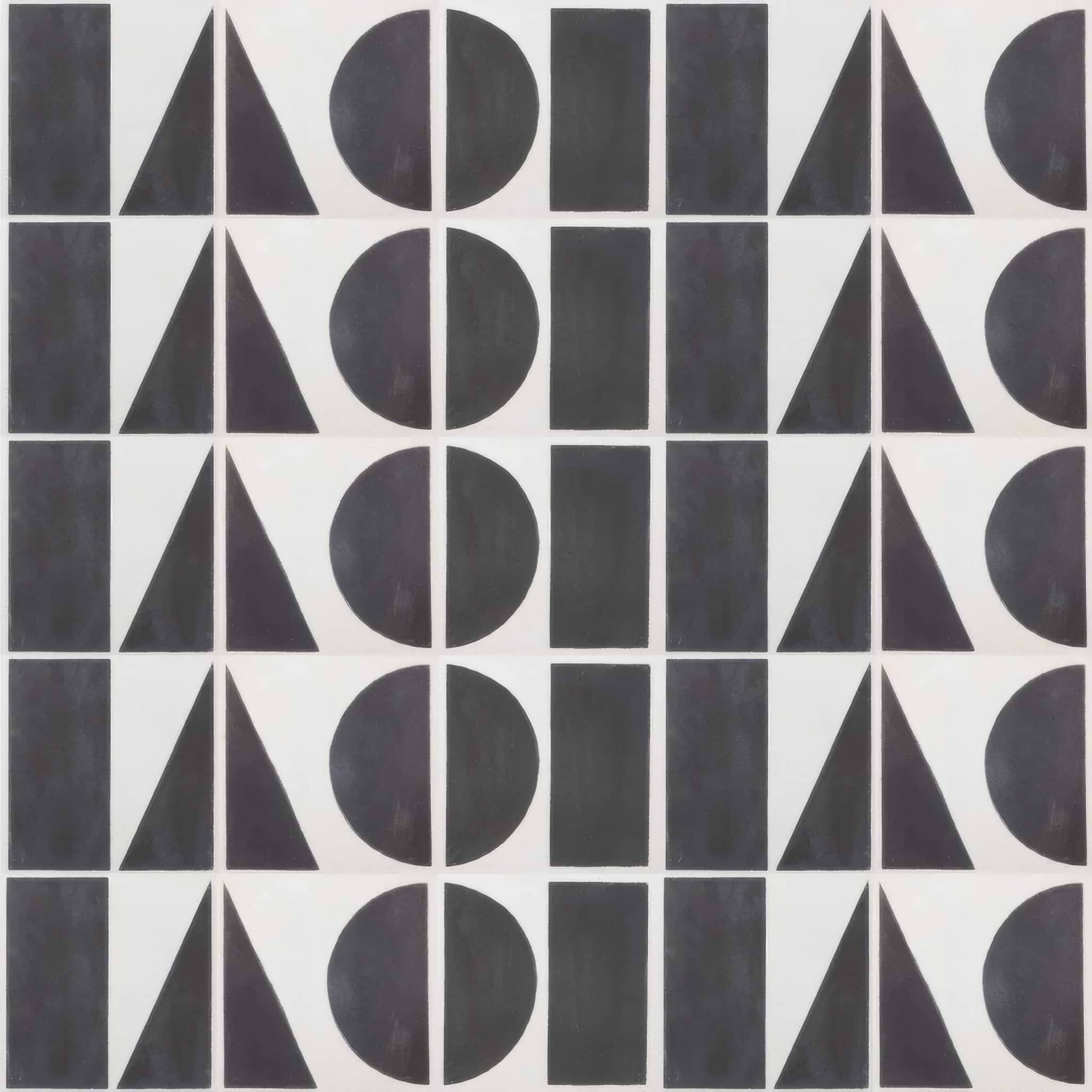 Darkroom Black Split Shift Three - Hyperion Tiles