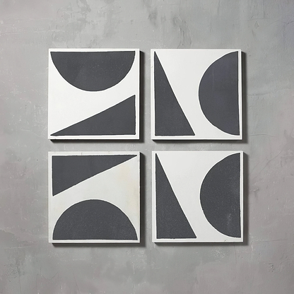 Darkroom Black Split Shift Three - Hyperion Tiles