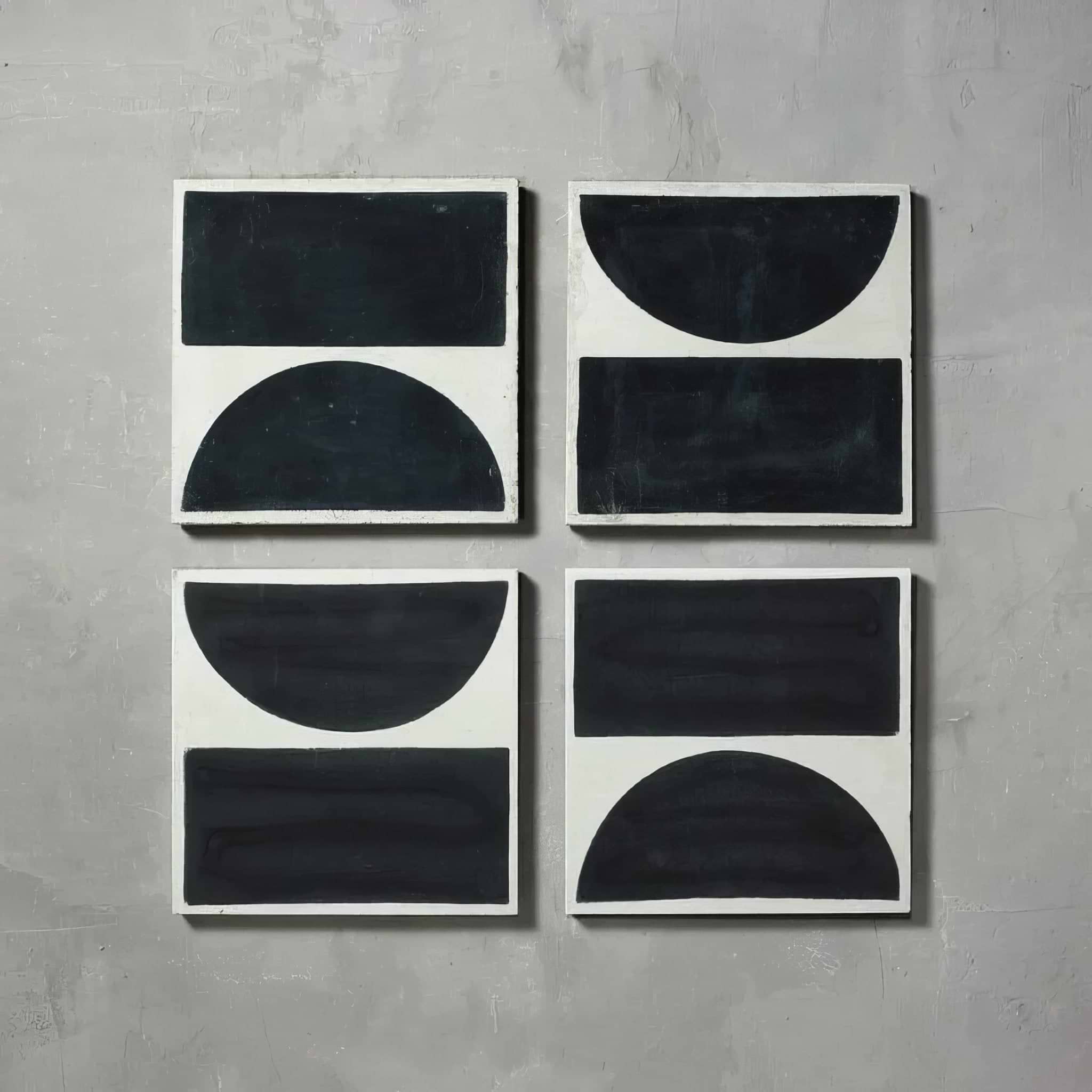 Darkroom Black Split Shift Two - Hyperion Tiles