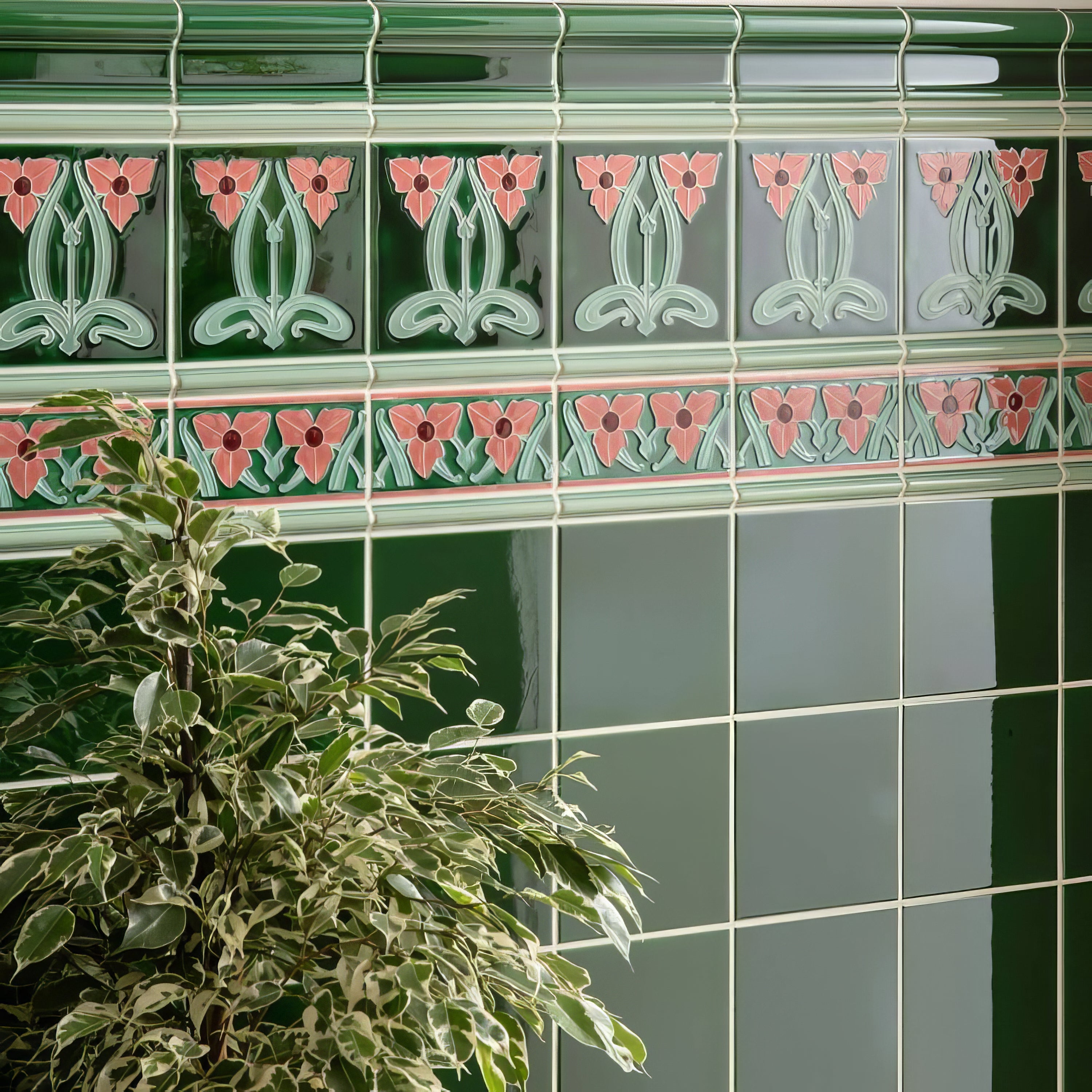 Dauphine on Victorian Green - Hyperion Tiles