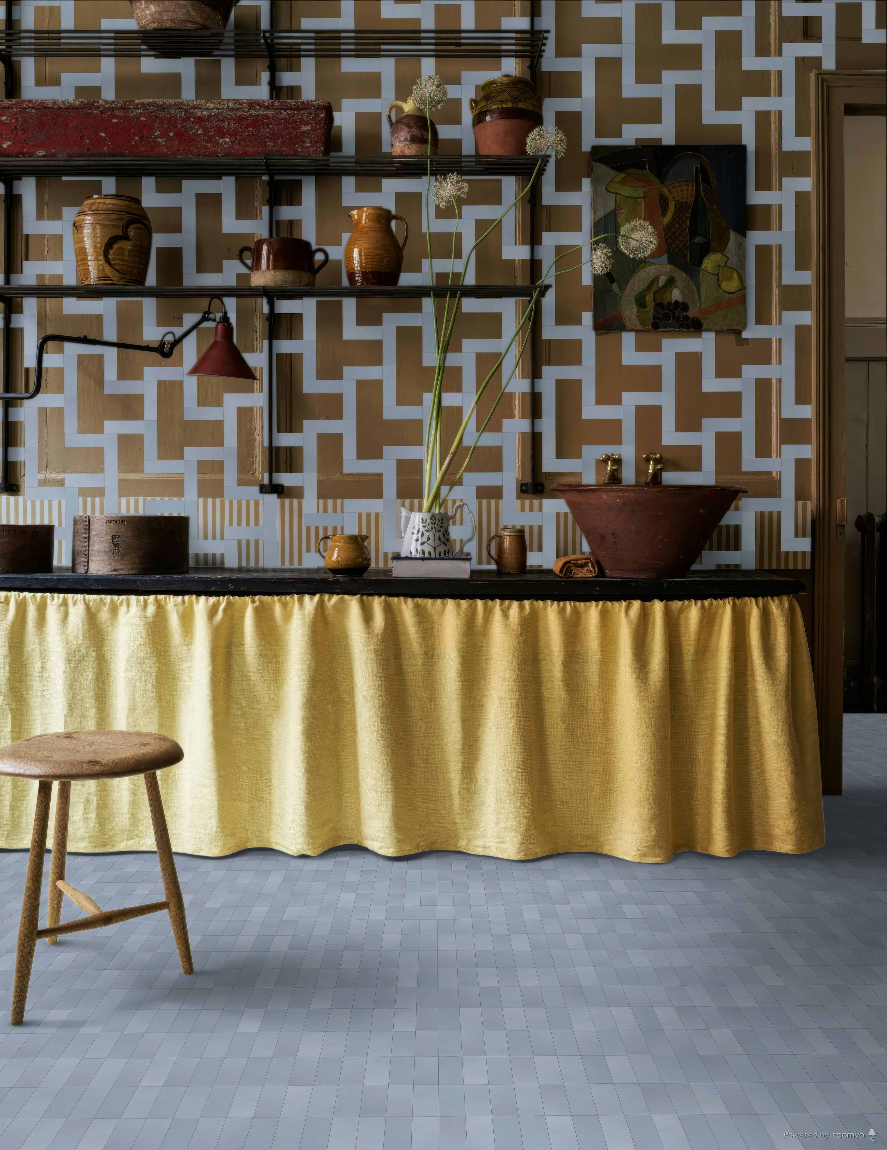 Medina Cornflower Blue Bejmat By Hyperion Tiles