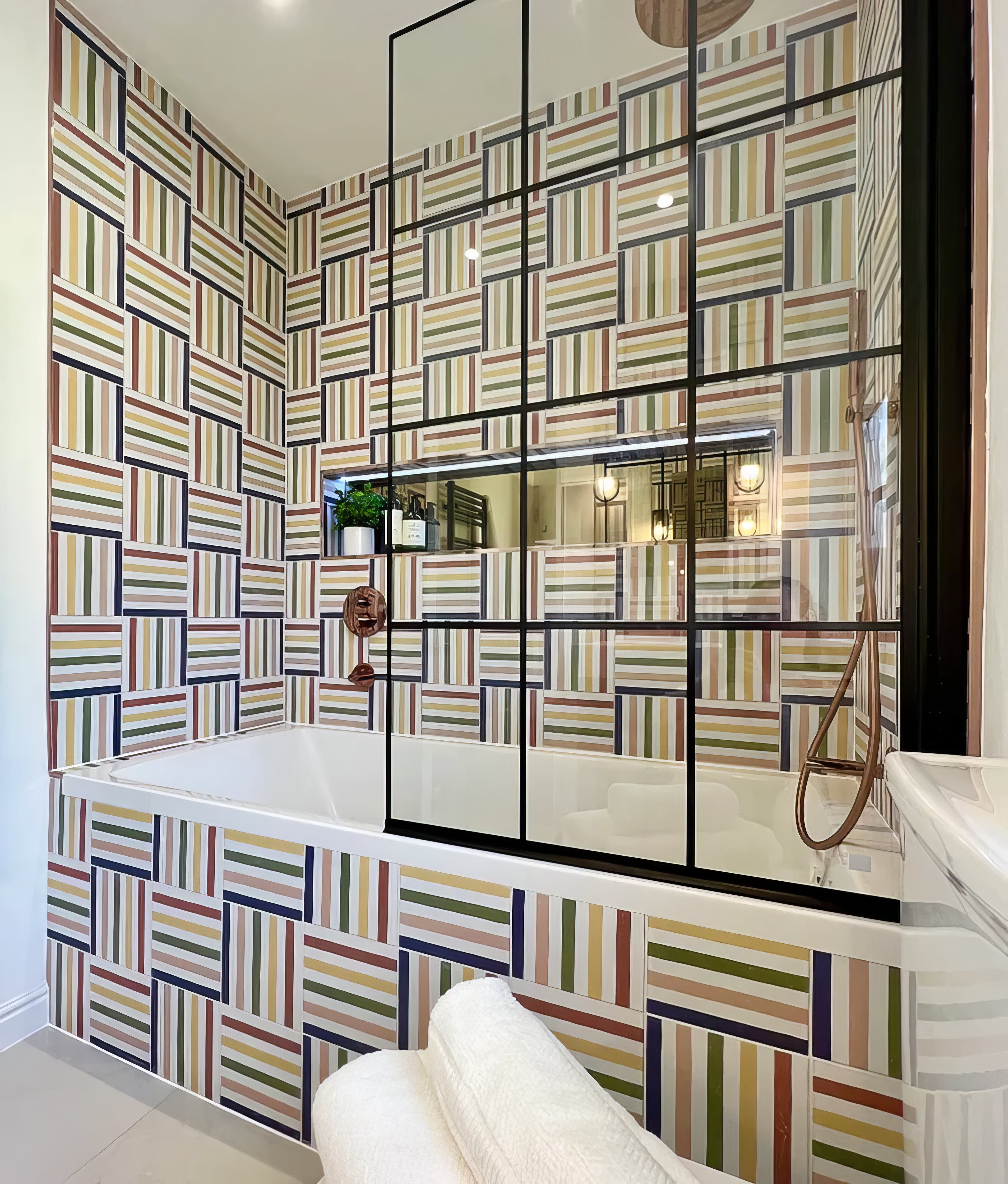 Deck Chair Porcelain Rainbow - Hyperion Tiles