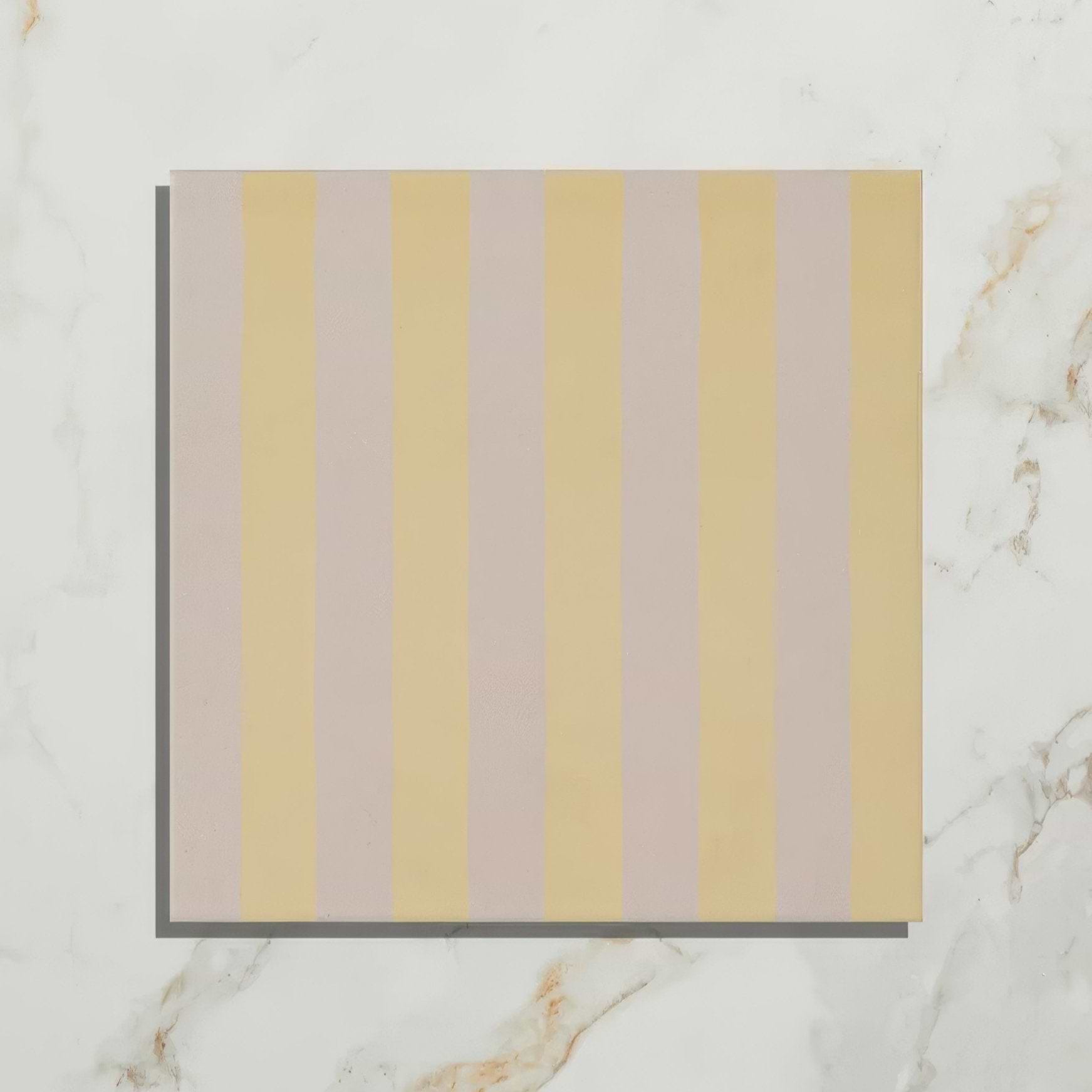 Deck Chair Porcelain Rhubarb & Custard - Hyperion Tiles