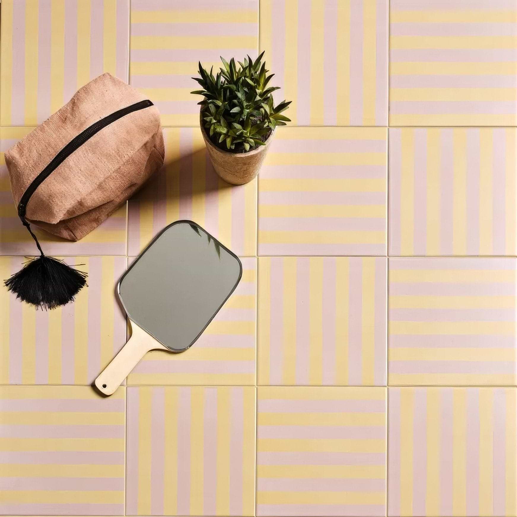 Deck Chair Porcelain Rhubarb & Custard - Hyperion Tiles